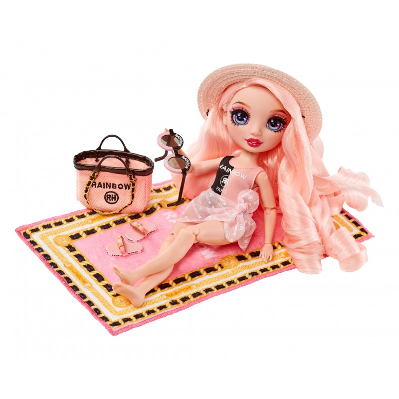 Rainbow High Pacific Coast Fashion Doll- Bella Parker (Pink)