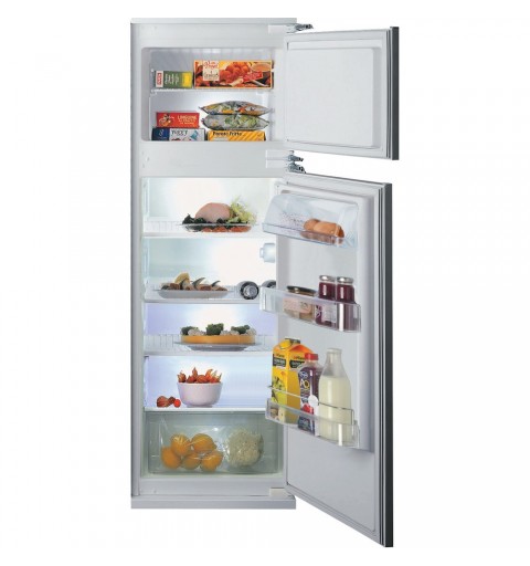 Hotpoint BD 2422 HA 1 frigorifero con congelatore Da incasso 216 L F Acciaio inossidabile