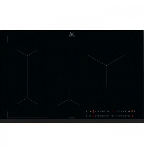Electrolux EIL83443 Noir Intégré (placement) 78 cm Plaque avec zone à induction 4 zone(s)