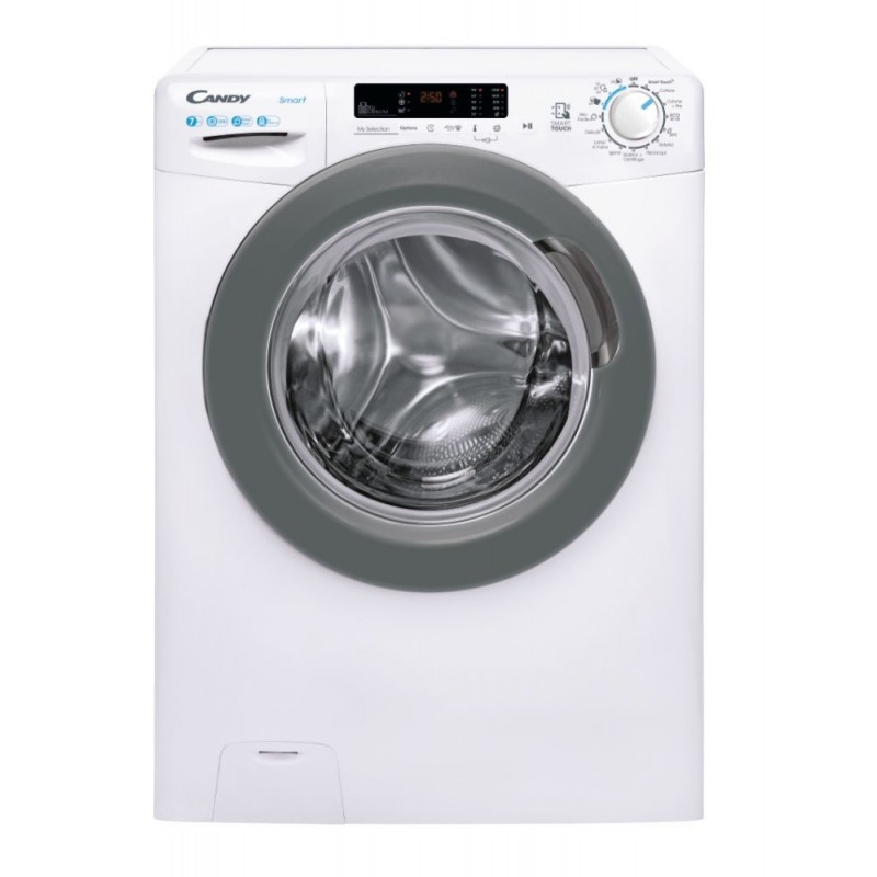 Candy Smart CSS41272DWSE-11 machine à laver Charge avant 7 kg 1200 tr min C Blanc