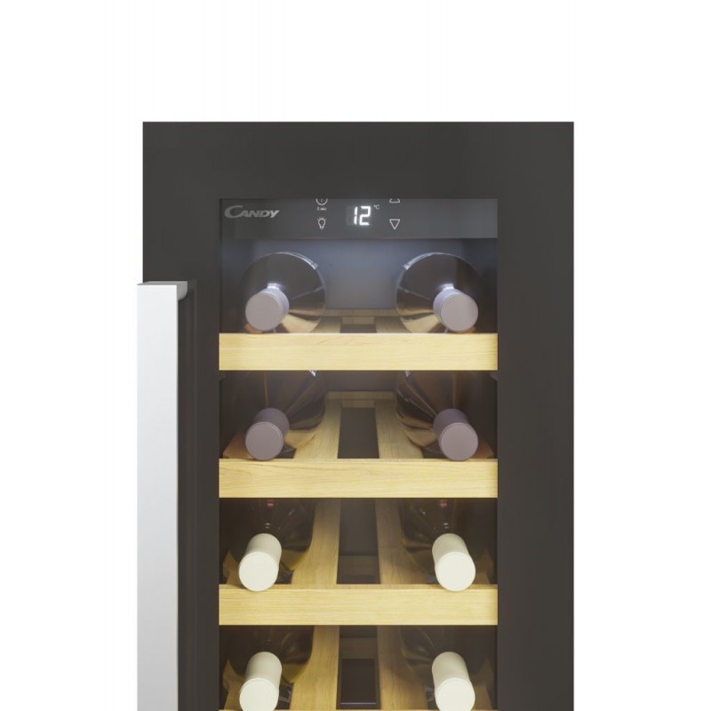 Candy DiVino CCVB 30 1 Freestanding Black 20 bottle(s)