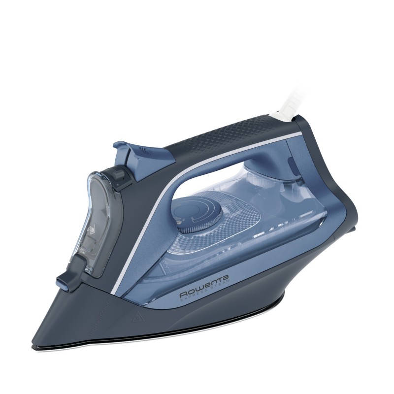 Rowenta Express Steam DW4308 Plancha a vapor Suela Microsteam 300 Láser 2500 W Azul, Blanco