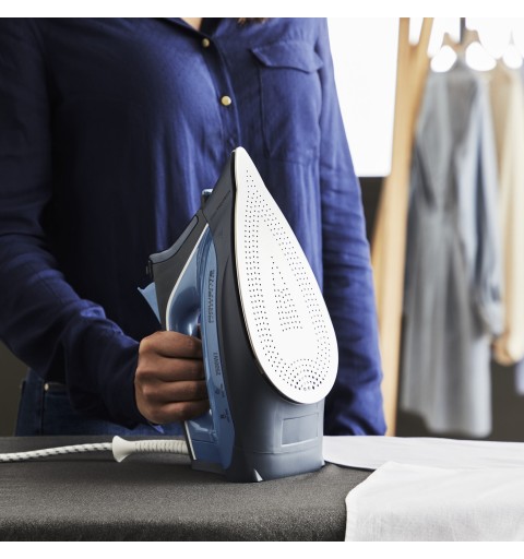 Rowenta Express Steam DW4308 Steam iron Microsteam 300 Laser soleplate 2500 W Blue, White