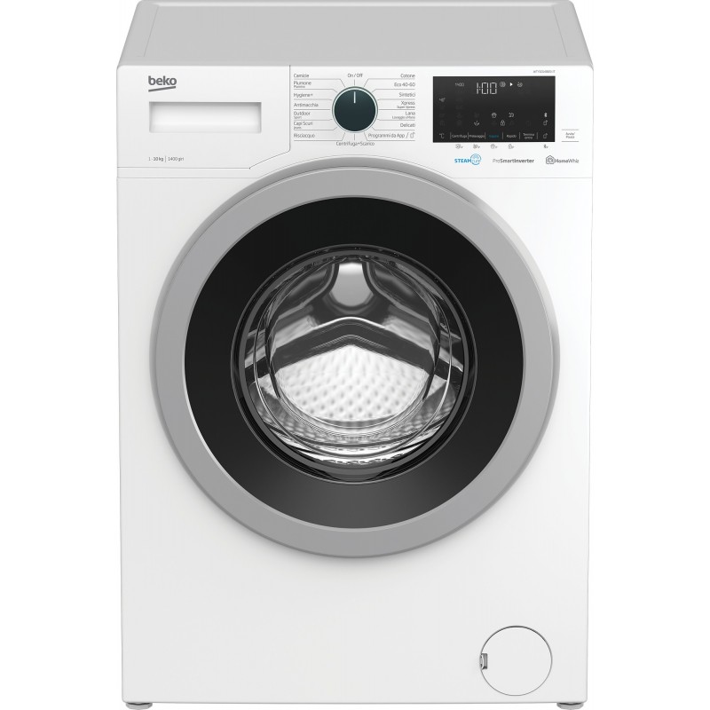 Beko WTY101486SI-IT machine à laver Charge avant 10 kg 1400 tr min A Blanc