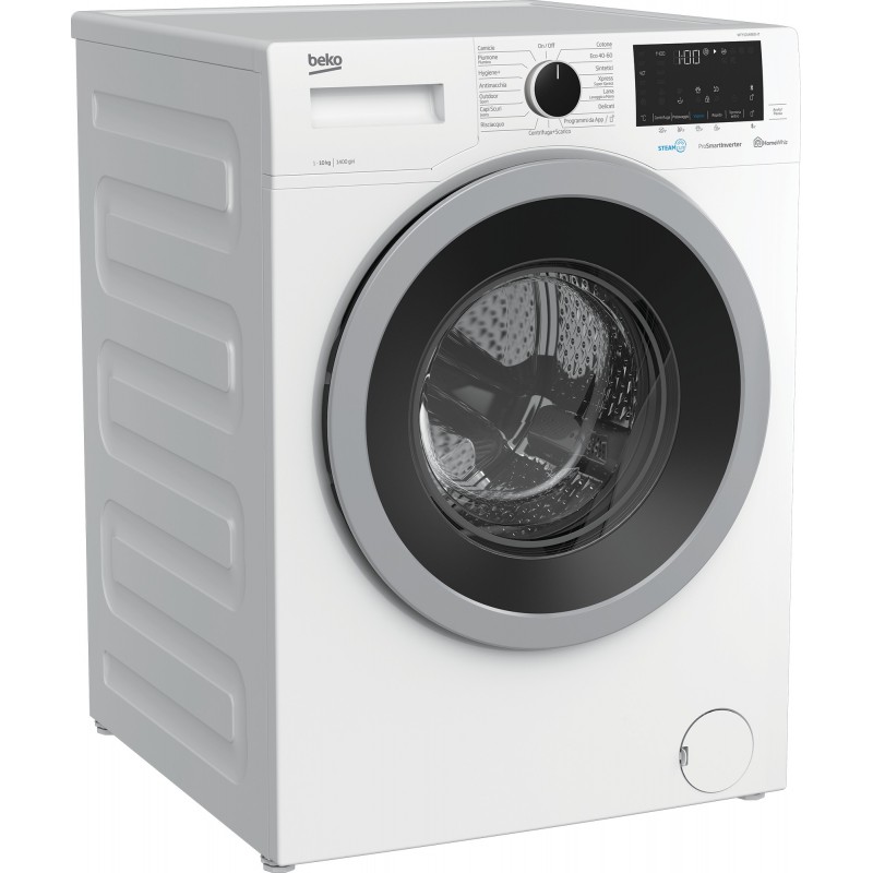 Beko WTY101486SI-IT washing machine Front-load 10 kg 1400 RPM A White