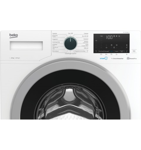 Beko WTY101486SI-IT washing machine Front-load 10 kg 1400 RPM A White