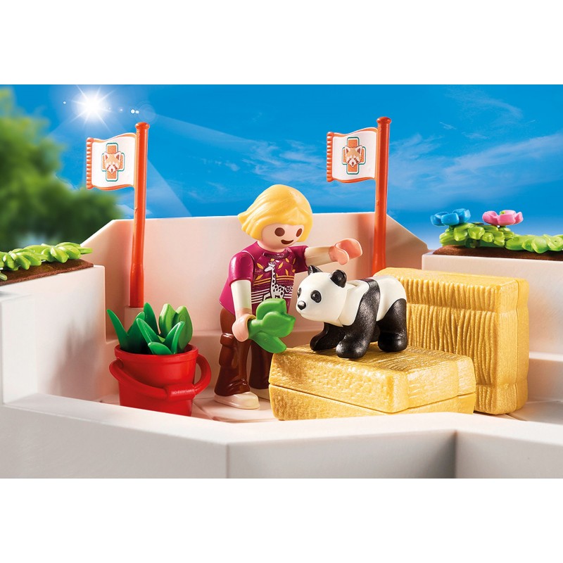 Playmobil FamilyFun Tierarztpraxis im Zoo
