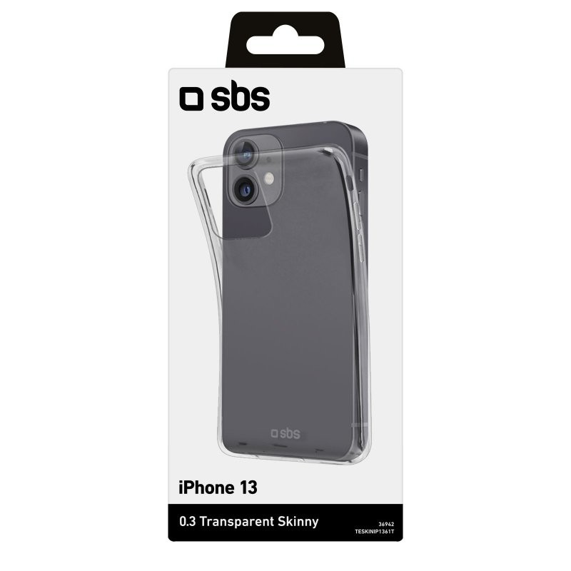 SBS TESKINIP1361T coque de protection pour téléphones portables 15,5 cm (6.1") Housse Transparent