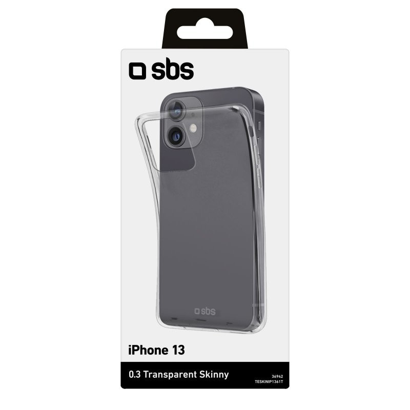 SBS TESKINIP1361T custodia per cellulare 15,5 cm (6.1") Cover Trasparente