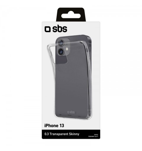 SBS TESKINIP1361T coque de protection pour téléphones portables 15,5 cm (6.1") Housse Transparent