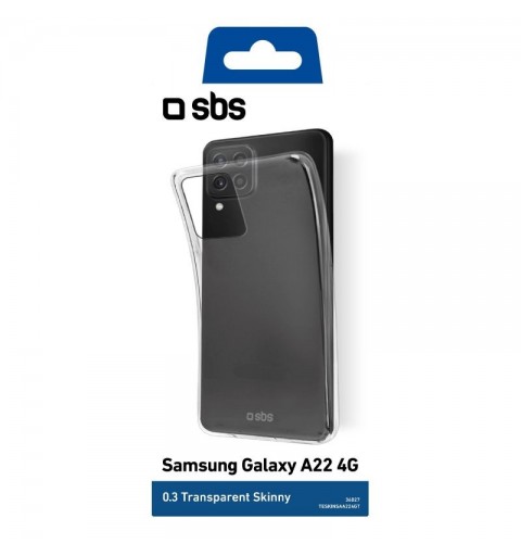 SBS TESKINSAA224GT mobile phone case 16.3 cm (6.4") Cover Transparent