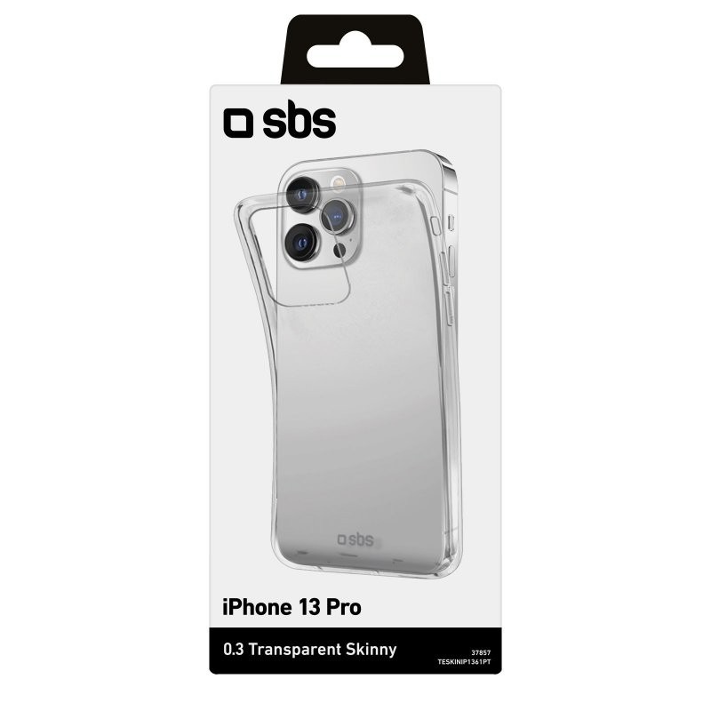 SBS Skinny Cover Handy-Schutzhülle 15,5 cm (6.1 Zoll) Transparent
