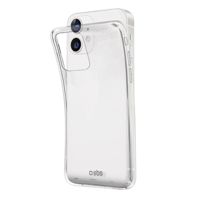 SBS Skinny Cover funda para teléfono móvil 13,7 cm (5.4") Transparente