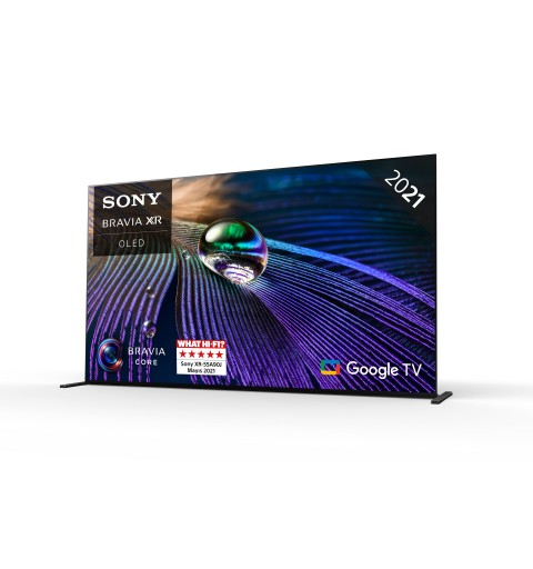 Sony XR-55A90J - Smart TV OLED 55 pollici, 4K ultra HD, HDR, con Google TV, Perfect for PlayStation™ 5 (Nero, Modello 2021)