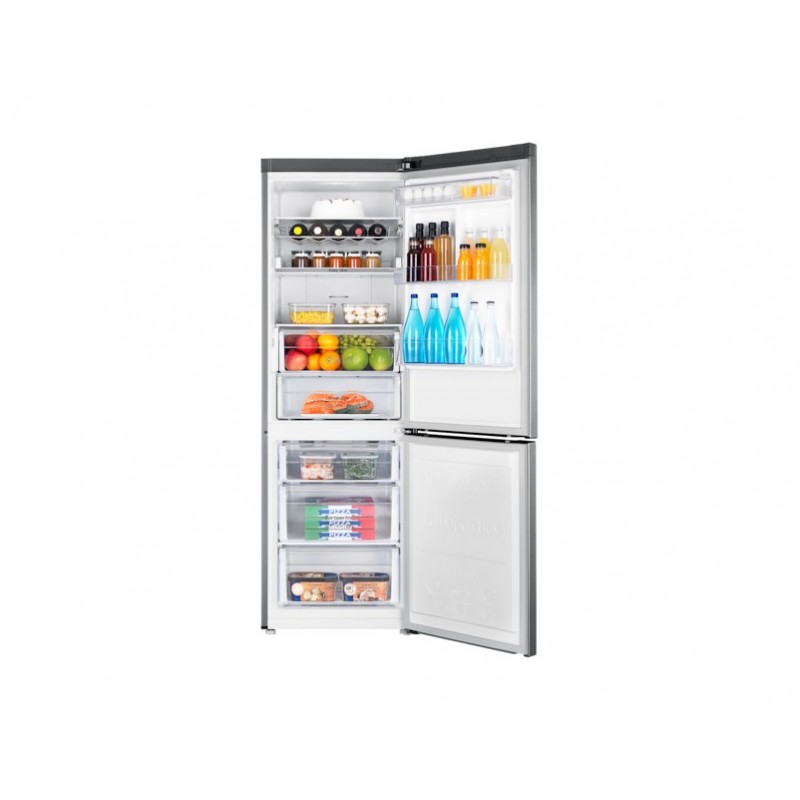 Samsung RB30J3215SA Kühl- und Gefrierkombination Freistehend 321 l E Edelstahl