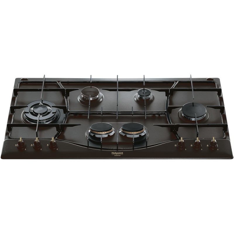 Hotpoint PHN 960MST (AN) R HA Anthrazit Integriert 90 cm Gaskochfeld 6 Zone(n)