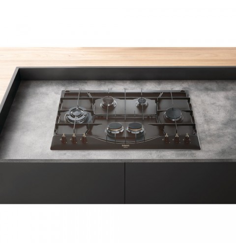 Hotpoint PHN 960MST (AN) R HA Anthrazit Integriert 90 cm Gaskochfeld 6 Zone(n)