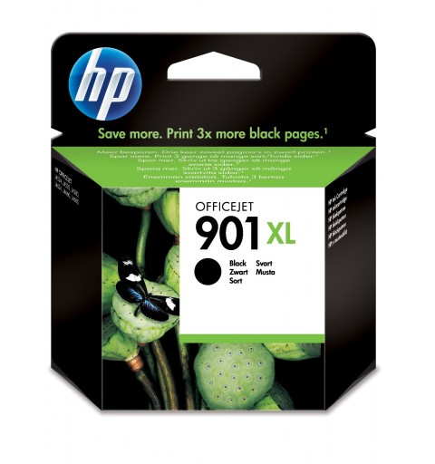 HP Cartucho de tinta Original 901XL de alta capacidad negro