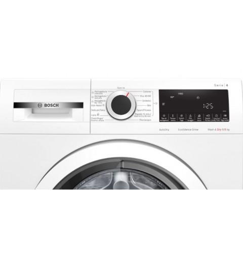 Bosch Serie 4 WNA13400IT Waschtrockner Freistehend Frontlader Weiß E