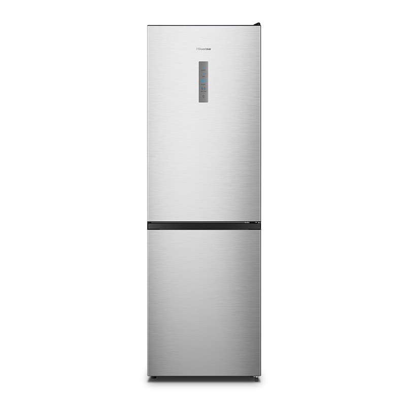 Hisense RB390N4BC20 réfrigérateur-congélateur Autoportante 300 L E Acier inoxydable