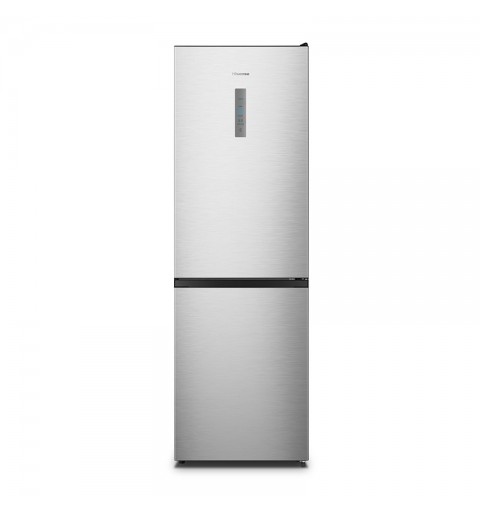 Hisense RB390N4BC20 réfrigérateur-congélateur Autoportante 300 L E Acier inoxydable