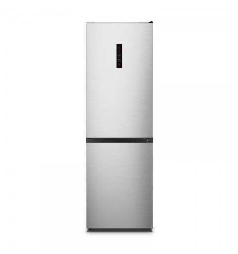 Hisense RB390N4BC20 frigorifero con congelatore Libera installazione 300 L E Acciaio inossidabile