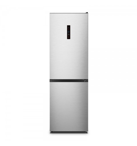 Hisense RB390N4BC20 réfrigérateur-congélateur Autoportante 300 L E Acier inoxydable