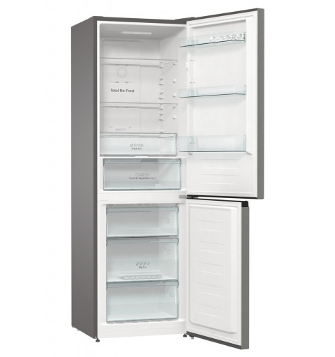 Hisense RB390N4BC20 réfrigérateur-congélateur Autoportante 300 L E Acier inoxydable