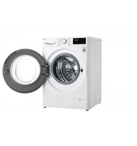 LG F4WV308N3E Waschmaschine Frontlader 8 kg 1400 RPM C Weiß