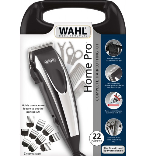 Wahl Home Pro Schwarz, Metallisch