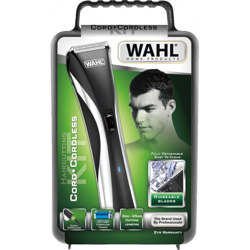 Wahl 9698-1016 Schwarz, Silber