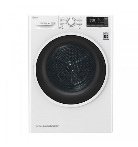 LG RH90V5AV6Q secadora Independiente Carga frontal 9 kg A++ Blanco