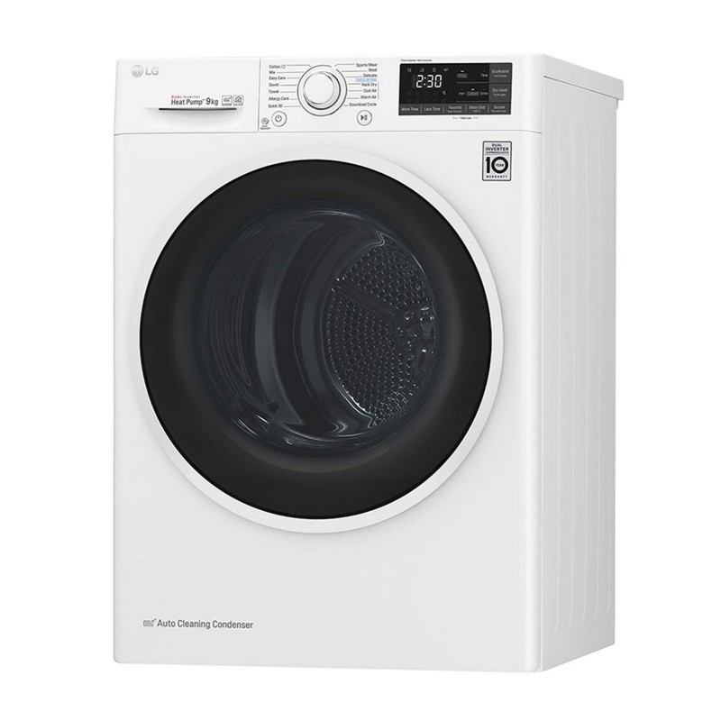 LG RH90V5AV6Q secadora Independiente Carga frontal 9 kg A++ Blanco