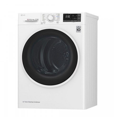 LG RH90V5AV6Q secadora Independiente Carga frontal 9 kg A++ Blanco