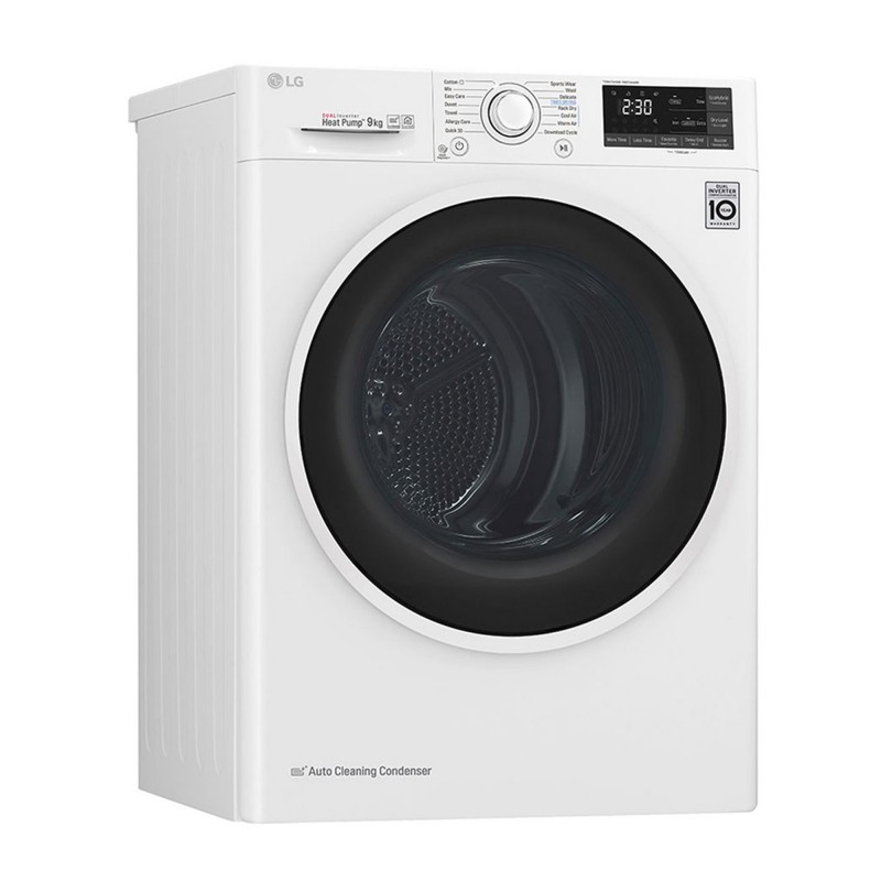 LG RH90V5AV6Q secadora Independiente Carga frontal 9 kg A++ Blanco
