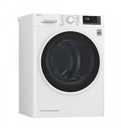 LG RH90V5AV6Q secadora Independiente Carga frontal 9 kg A++ Blanco