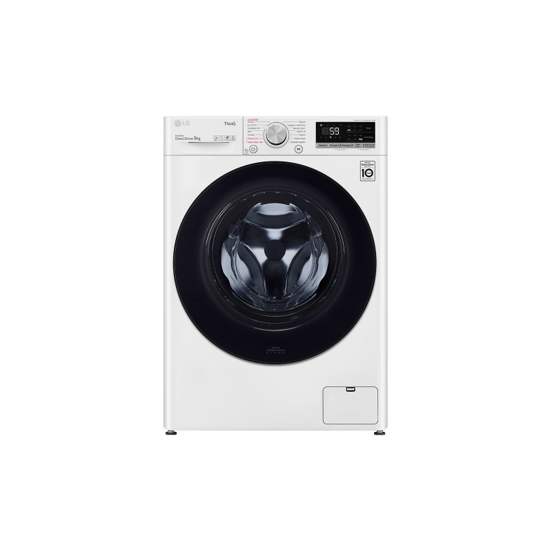 LG F4WV509SAE lavatrice Caricamento frontale 9 kg 1400 Giri min A Bianco