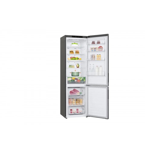 LG GBP62DSSGC fridge-freezer Freestanding 384 L D Stainless steel