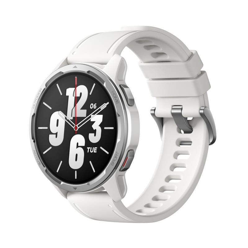 Xiaomi Watch S1 Active 3,63 cm (1.43 Zoll) 46 mm AMOLED Silber GPS