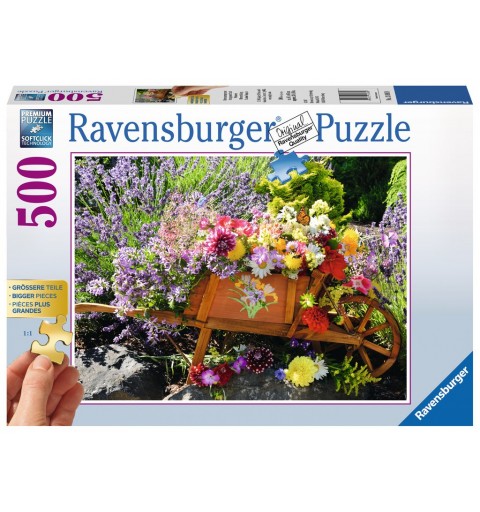 Ravensburger 4005556136858 Puzzle 500 pz Flora