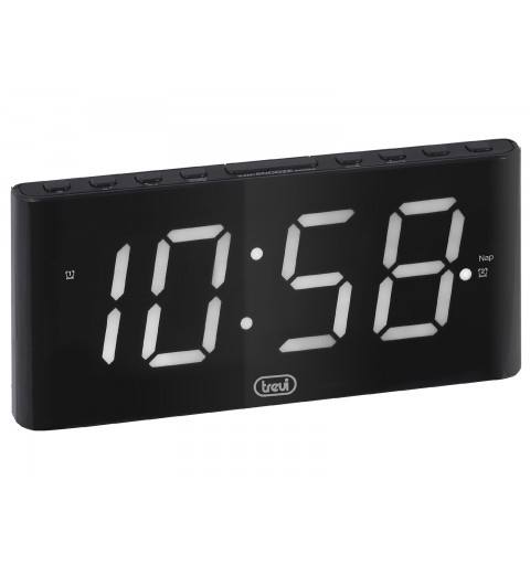Trevi EC 889 Digital alarm clock Black