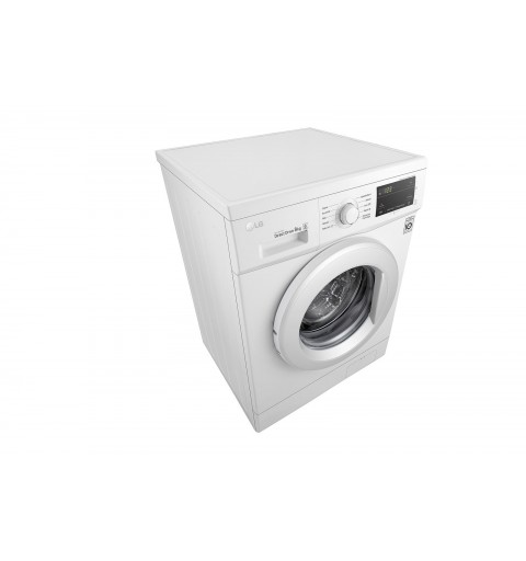 LG F4J3TN3WE washing machine Front-load 8 kg 1400 RPM D White