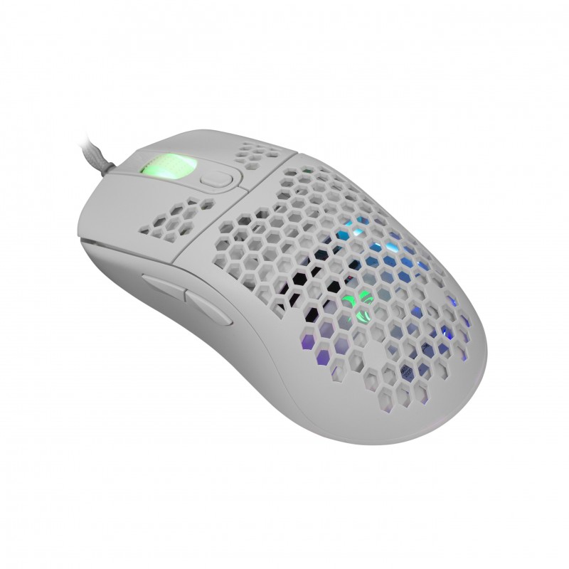White Shark GALAHAD White mouse Ambidestro USB tipo A Ottico 7200 DPI