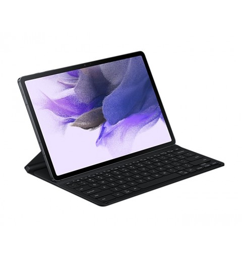 Samsung Book Cover Keyboard per Galaxy Tab S7+ | S7 FE | Tab S8+, Black