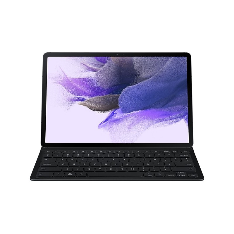 Samsung Book Cover Keyboard per Galaxy Tab S7+ | S7 FE | Tab S8+, Black