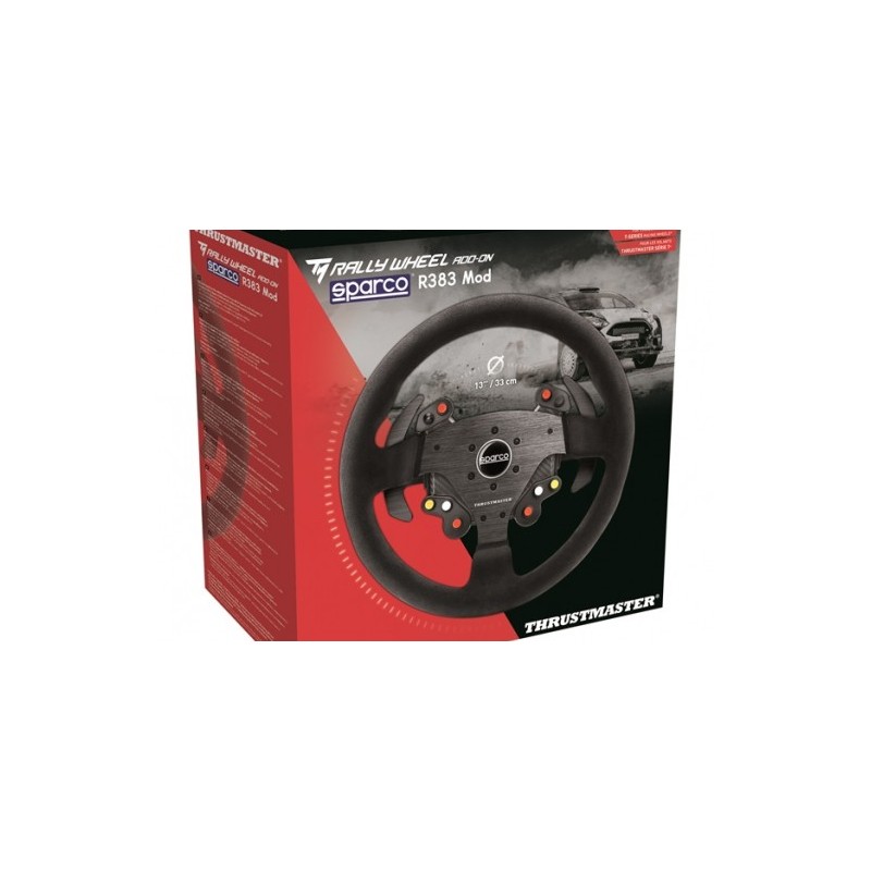 Thrustmaster Rally Wheel Add-On Sparco® R383 Mod Karbon Steuerrad Analog PC, PlayStation 4, Xbox One