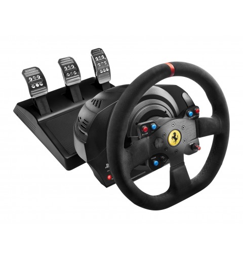 Thrustmaster T300 Ferrari Integral Racing Wheel Alcantara Edition Nero Sterzo + Pedali Analogico Digitale PC, PlayStation 4,