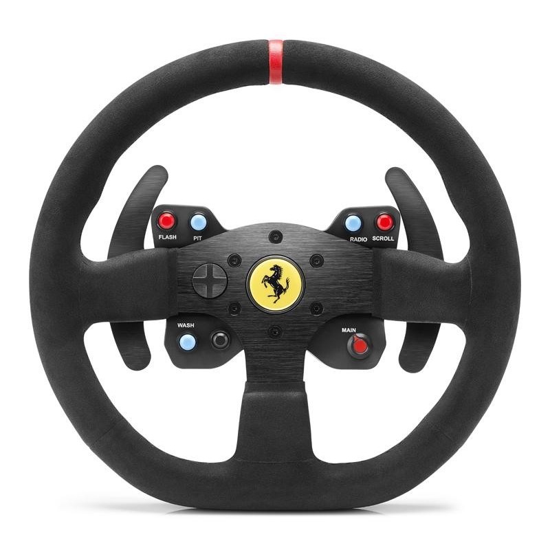 Thrustmaster T300 Ferrari Integral Racing Wheel Alcantara Edition Negro Volante + Pedales Analógico Digital PC, PlayStation 4,