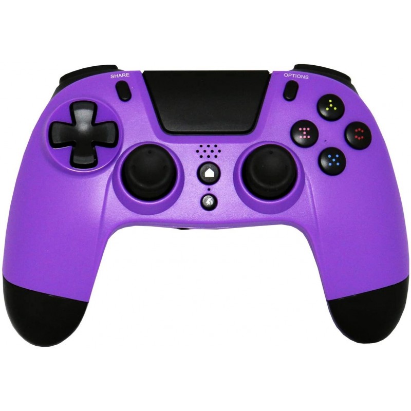Gioteck VX4 Purple Bluetooth Gamepad Analogue Digital PlayStation 4