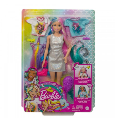Barbie Poupée Cheveux Fantastiques